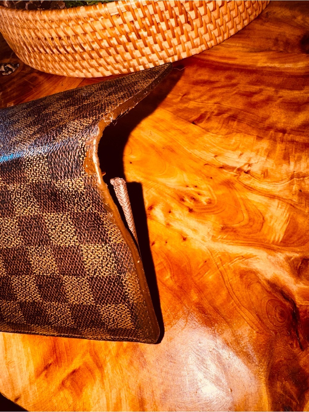 Louis Vuitton Damier Infini Porte feiulle
Brazza Long Wallet Purse/ authentic - Picture 4 of 15